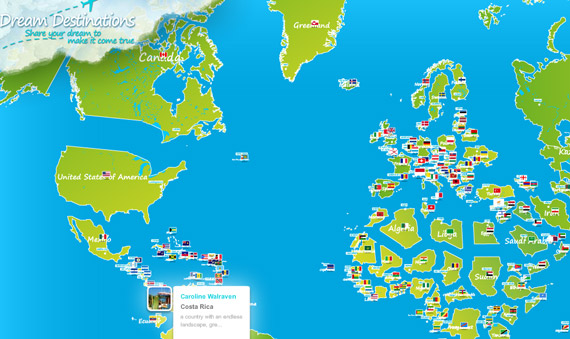 KLM Dream Destinations, screenshot