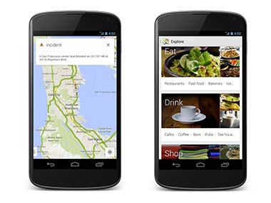 Google Maps update Explore