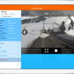 sneeuwhoogte arke app - webcam