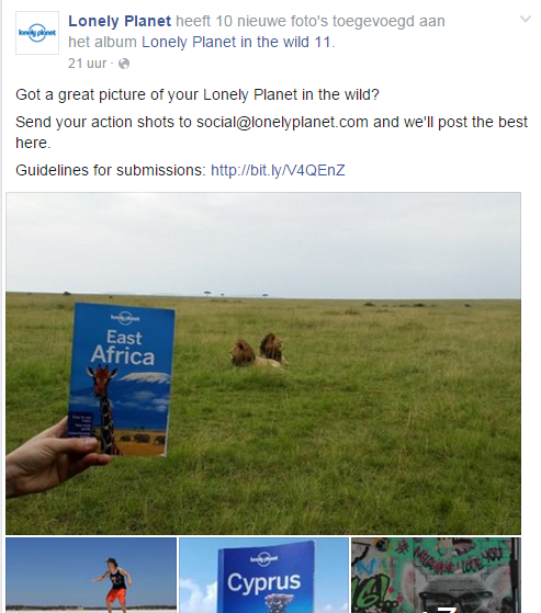 Lonely Planet in the wild Facebook - TravelNext