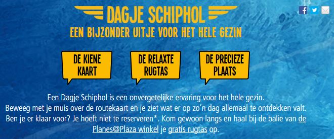 Blog airport marketing dagje Schiphol